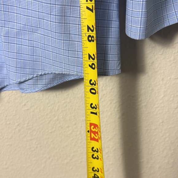 Brooks Brothers Non Iron Button Down Shirt Light Blue size 17-34 - Picture 4 of 7